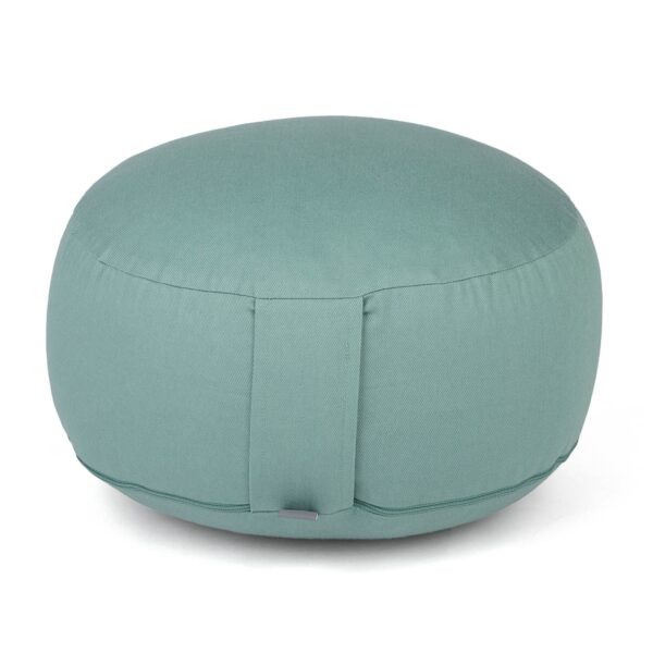 Meditationskissen Rondo ECO | Füllung: Dinkel mineral blue