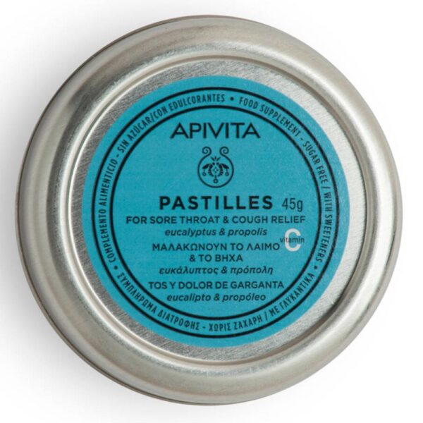 Apivita Pastilles Eukalypthus & Propolis