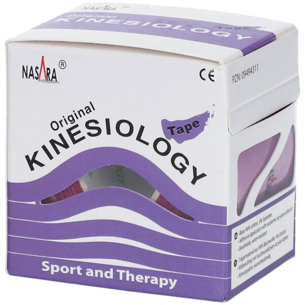 Kinesiologie Tape 5 cm x 5 m lila