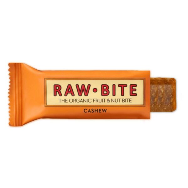 Rawbite Frucht- & Nussriegel mit Cashew